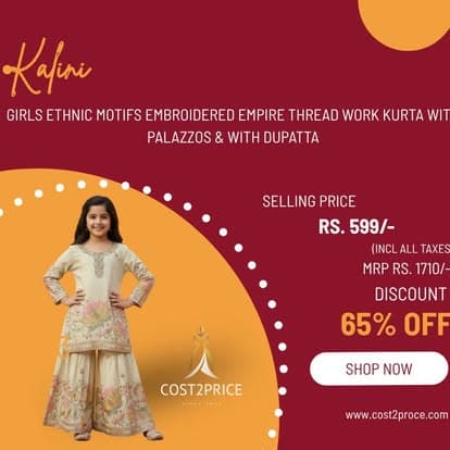 Kalini kurta set · 65% off